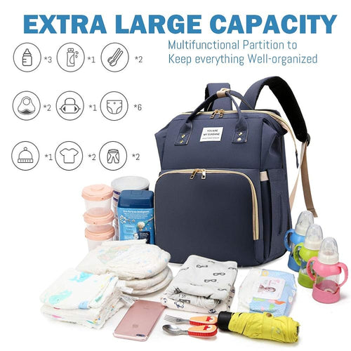Maleta Pañalera Premium 3 en 1 – Estilo, Organización y Comodidad para Mamás Modernas